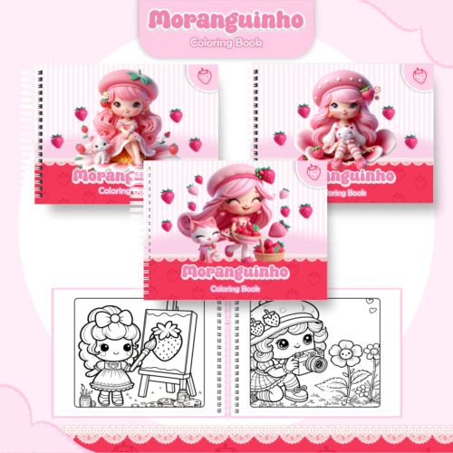 Livro de Colorir Moranguinho - Imagem 2