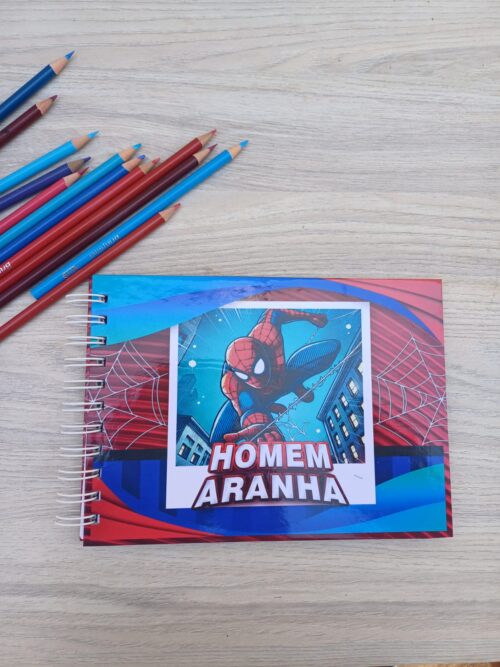 Livro de Colorir Homem Aranha - Imagem 3