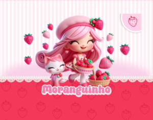 Livro de Colorir Moranguinho