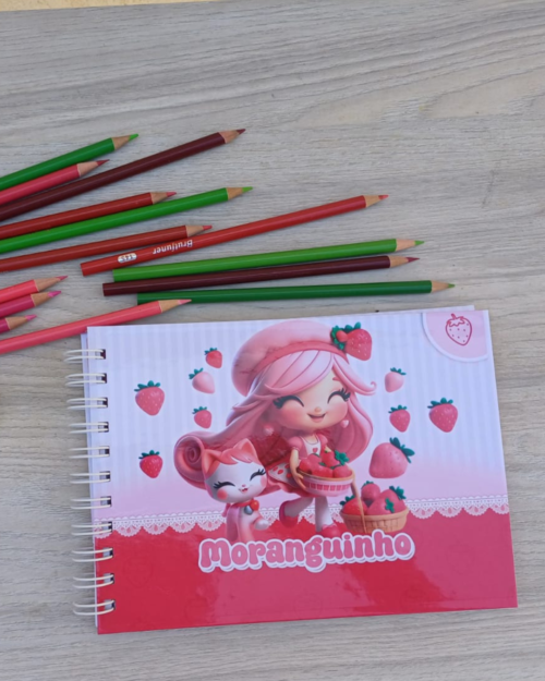 Livro de Colorir Moranguinho - Imagem 3
