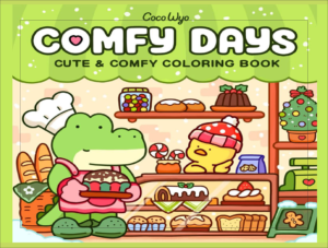Livro de Colorir Comfy Days