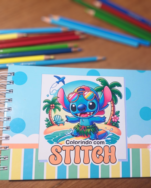 Livro de Colorir Stitch - Imagem 4