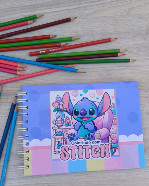 Livro de Colorir Stitch - Imagem 3