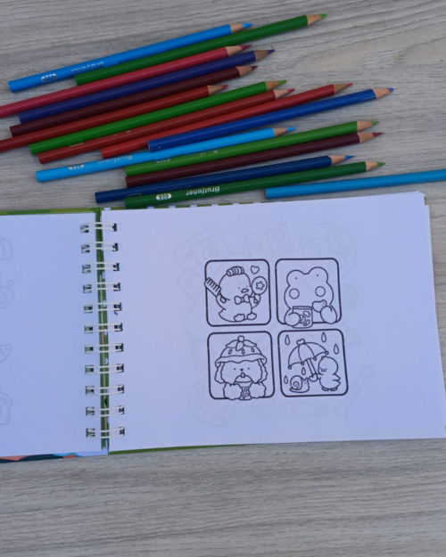 Livro de Colorir Comfy Days - Imagem 3