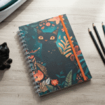 Caderno Gato Preto