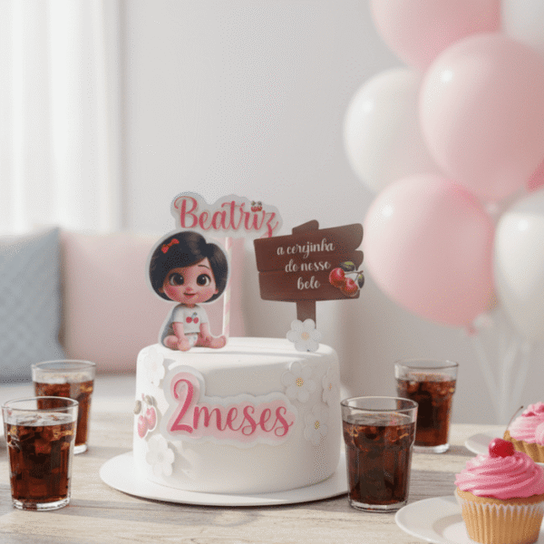 Kit Festa Afetiva -  "Tema Cerejinha"