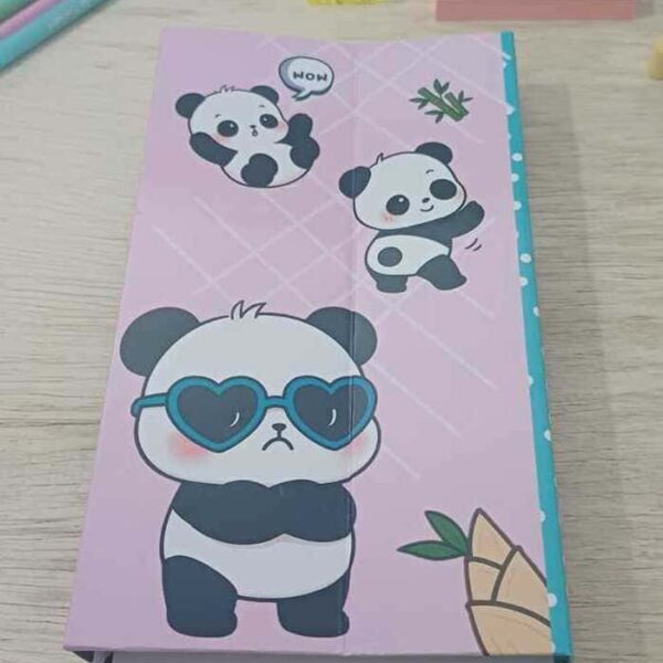 Planner, Bloco e Calendário Panda Cut