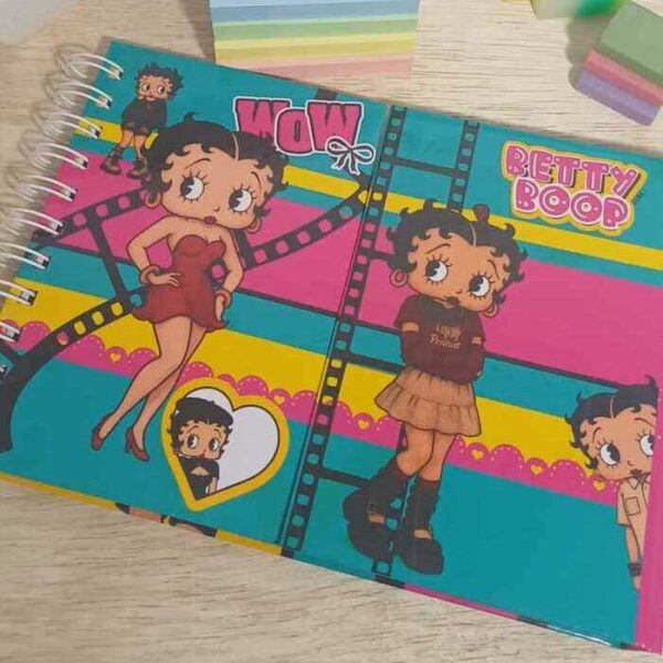 Caderno e Bloco Beth Boop