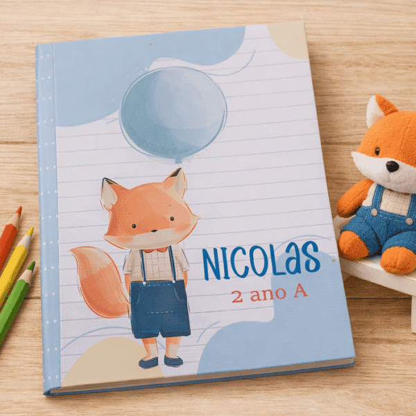 Caderno Brochura Fox