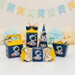 Kit de Festa Caixas Personalizadas Tema Astronauta