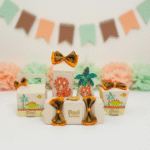 Kit de Festa Caixas Personalizadas Tema Dinossauro Baby
