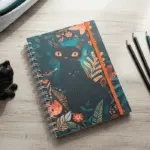 Caderno Gato Preto