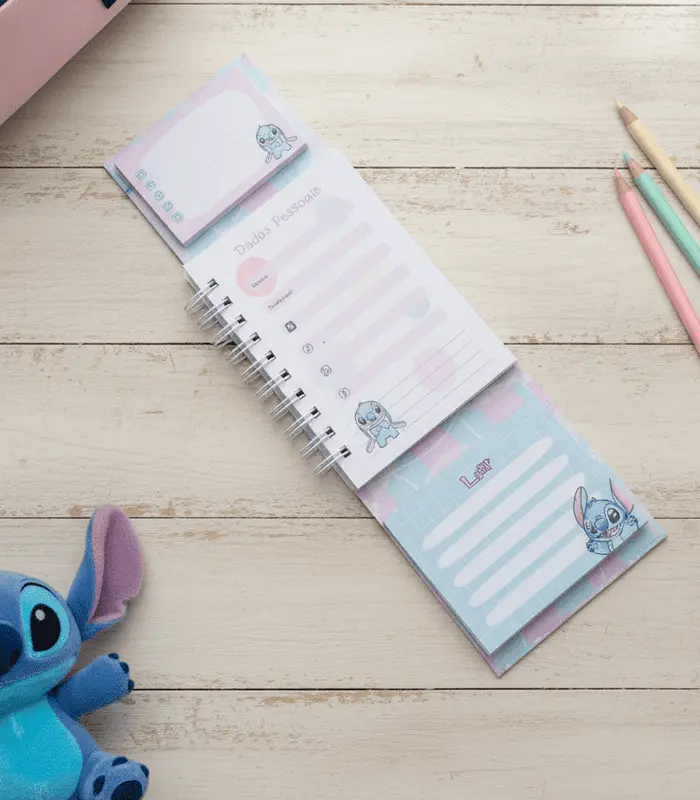 Bloco de Anotações Stitch - Imagem 2