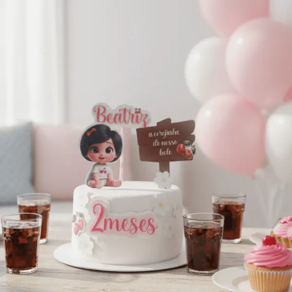 Kit Festa Afetiva -  "Tema Cerejinha"