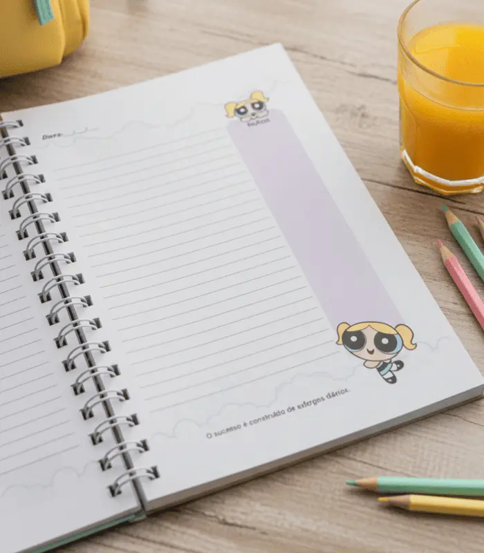 Planner Meninas Super Poderosas "Lindinha" - Imagem 4