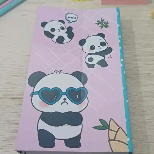Planner, Bloco e Calendário Panda Cut