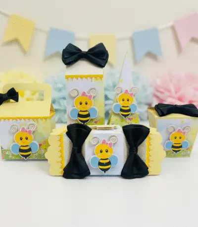 Kit de Festa Afetiva Personalizada Tema Abelhinha