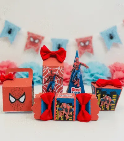 Kit Festa Afetiva Personalizada Tema Homem Aranha