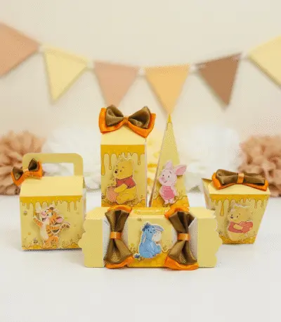 kit de Festa Afetiva Personalizada Ursinho Pooh
