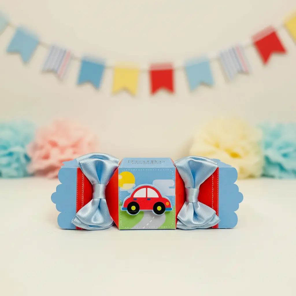 Kit de Festa Afetiva Personalizada Tema Carrinhos - Imagem 5