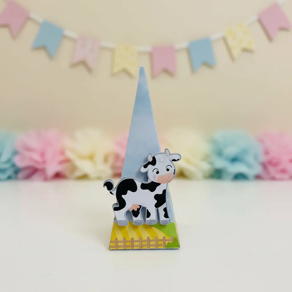 Kit de Festa Afetiva Personalizada Fazendinha Menino - Imagem 5